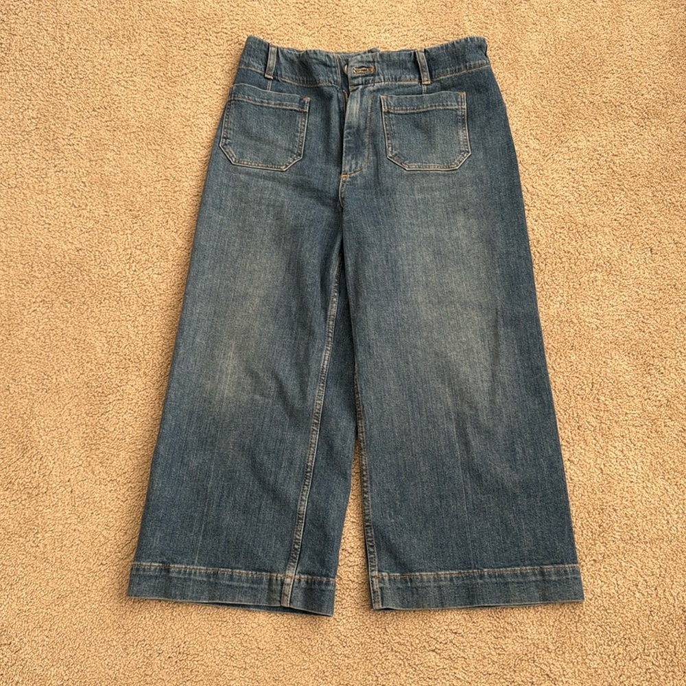 Pilcro sailor wide leg pants